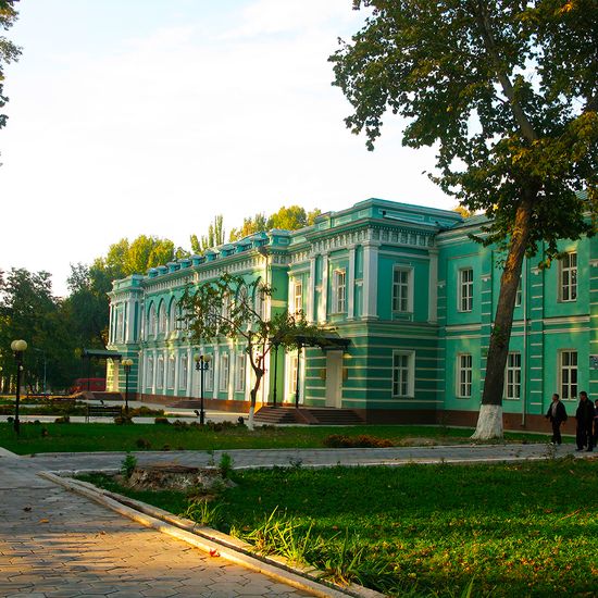 The former governor's house